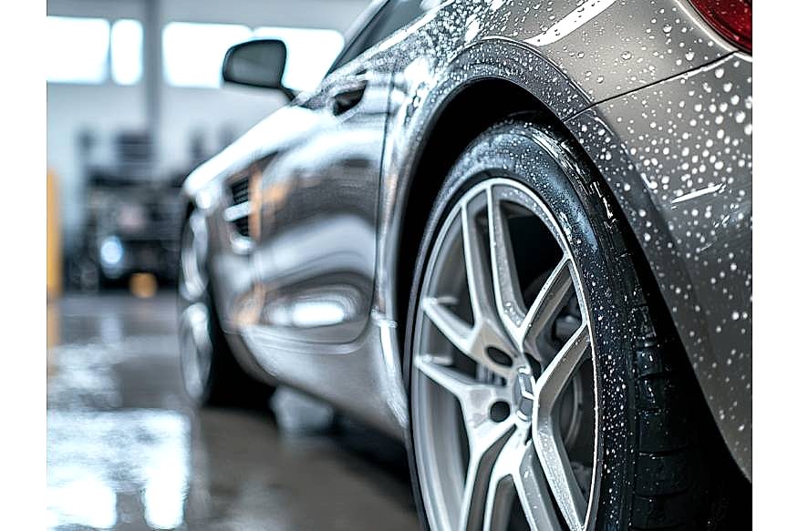 Бронирование арок пленкой в детейлинг центре SA CarLounge в Москве
