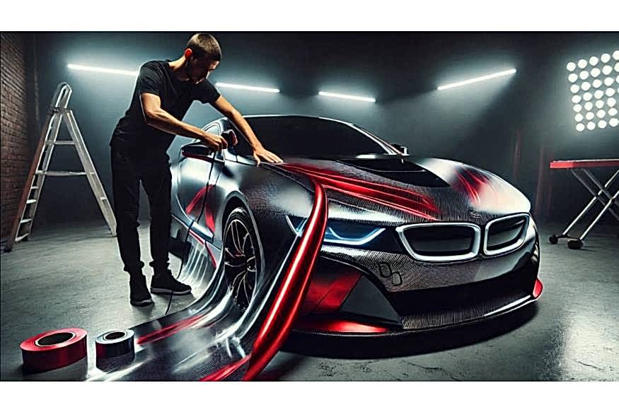 Бронирование автомобиля пленкой ПВХ в SA CarLounge в Москве