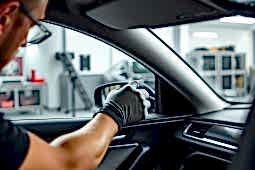 Профессиональная оклейка пластика салона авто пленкой