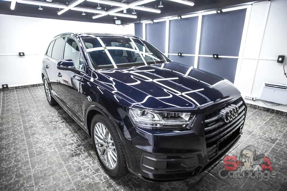 Комплекс работ по защите интерьера, экстерьера и дисков для нового Audi Q7