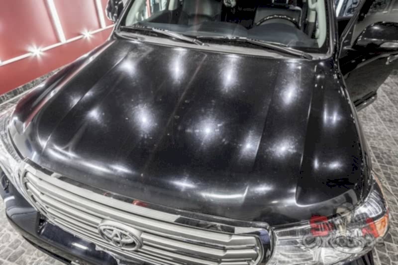 Toyota Land Cruiser 200 Расклейка кузова избавление от псевдо Сантека