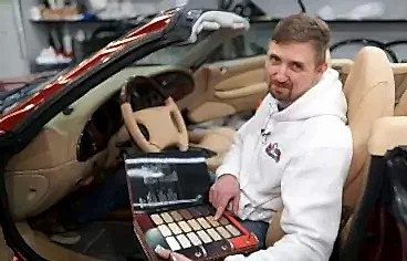 Подробнее на странице: Алькантара на потолок авто
