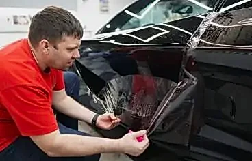 Подробнее на странице: Оклейка кузова антигравийной пленкой