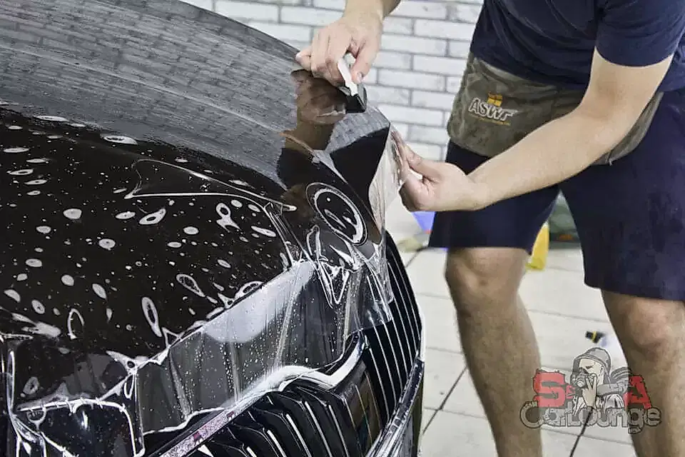 Защита нового Skoda Superb. Оклейка полиуретановой пленкой SunTek PPF + керамика Everglass