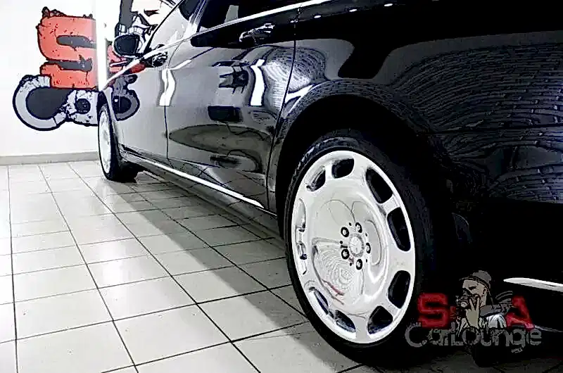 Maybach W222 на полировку и защиту керамикой