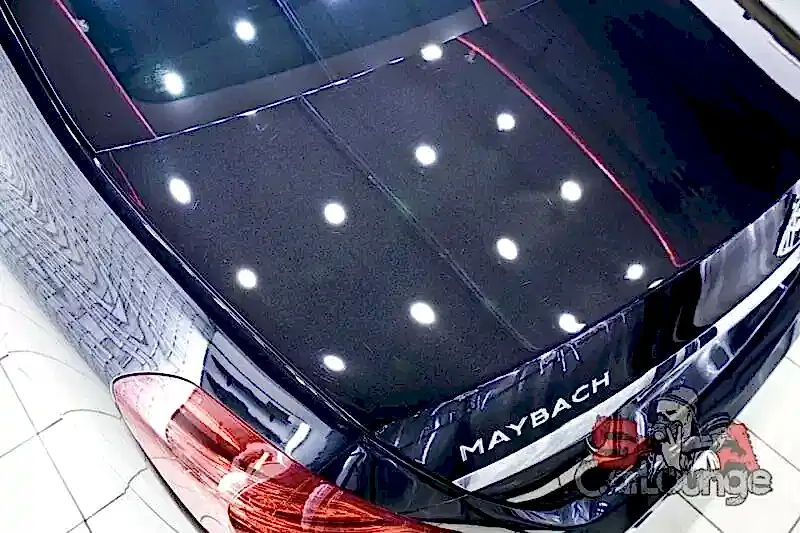 Maybach W222 на полировку и защиту керамикой