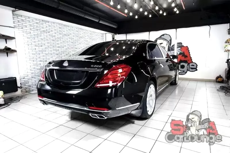 Maybach W222 на полировку и защиту керамикой