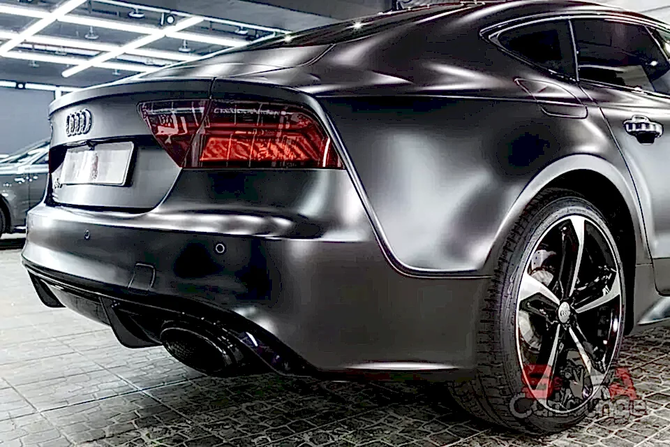 Оклейка авто виниловой пленкой. Как это делаем мы на примере Audi RS7. Защита кузова виниловой плёнкой Audi RS7.