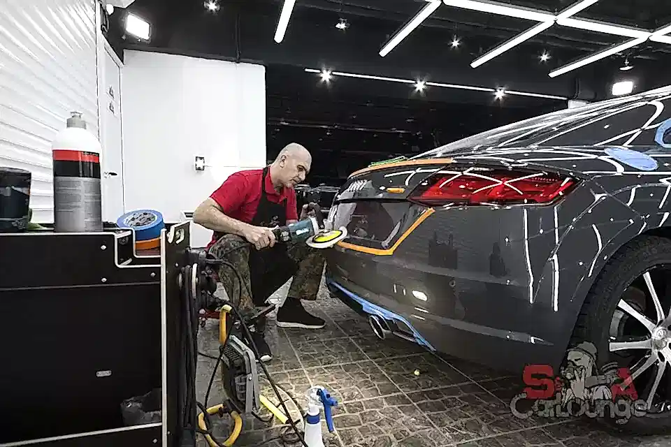 Восстановительная полировка и защита ЛКП кварцевым покрытием Cquartz UK Audi TT 8S