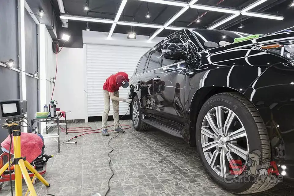 Восстановительная полировка и комплекс защиты для авто с пробегом Lexus LX 570
