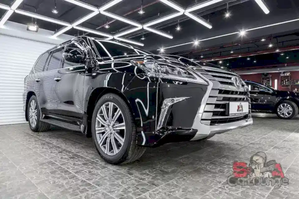 Восстановительная полировка и комплекс защиты для авто с пробегом Lexus LX 570