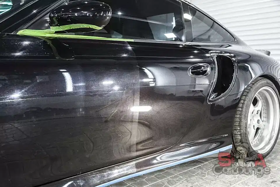 Восстановление ЛКП Porsche 911 turbo 996