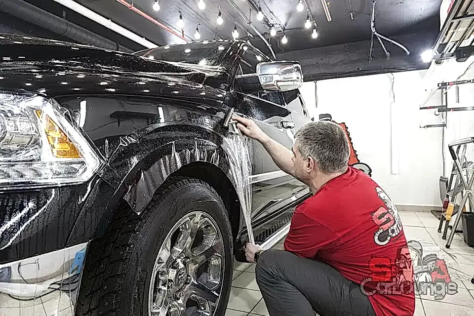 Восстановление ЛКП и последующая полная оклейка в SunTek PPF - Dodge Ram