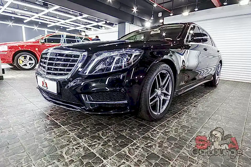 Полировка и защита кузова керамикой - Mercedes-Benz S-klasse W222