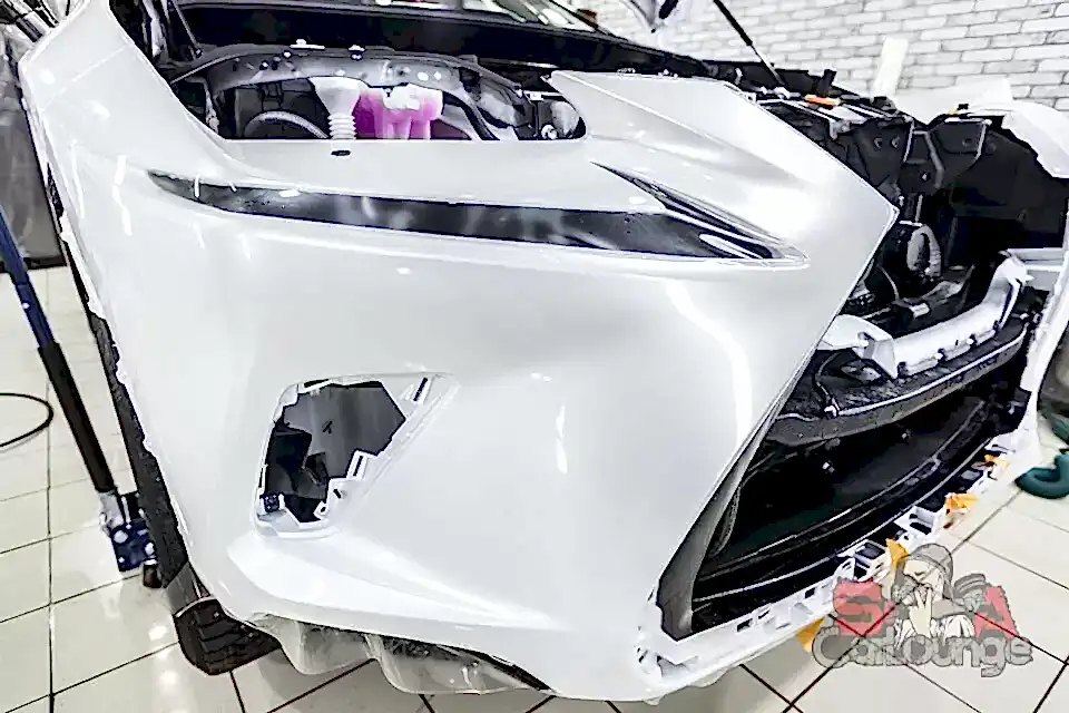 Оклейка антигравийной пленкой SunTek PPF новый Lexus NX