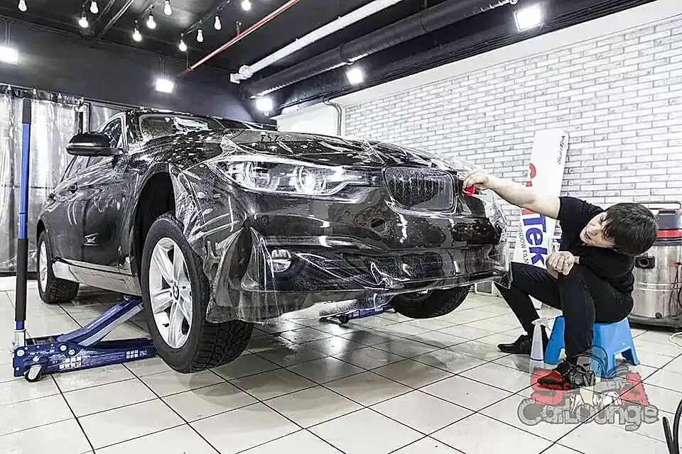 Защита BMW: передней части авто SunTek PPF, керамика, защита салона, тонировка