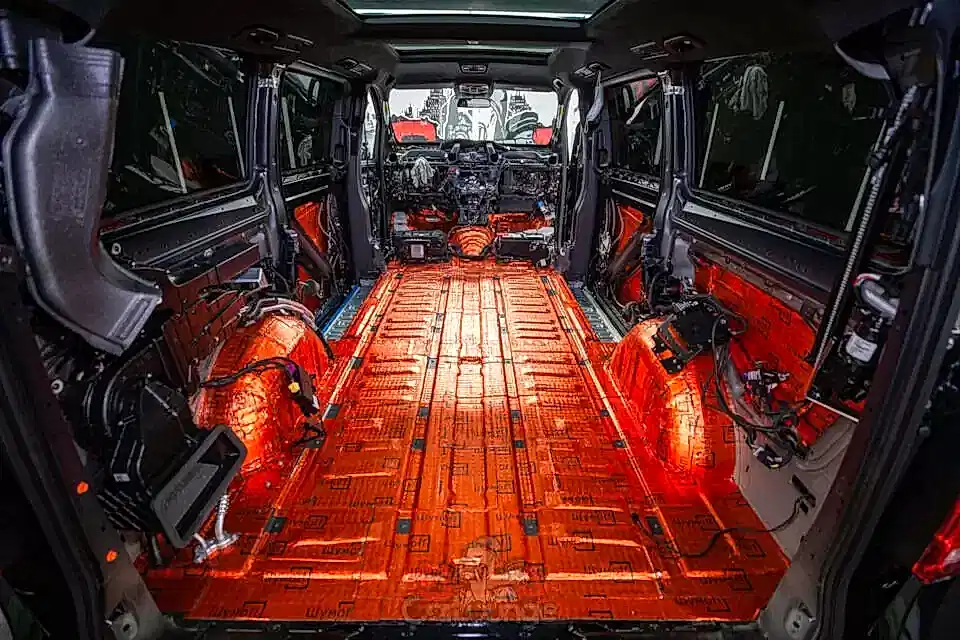 Полная шумоизоляция Mercedes-Benz V-Сlass