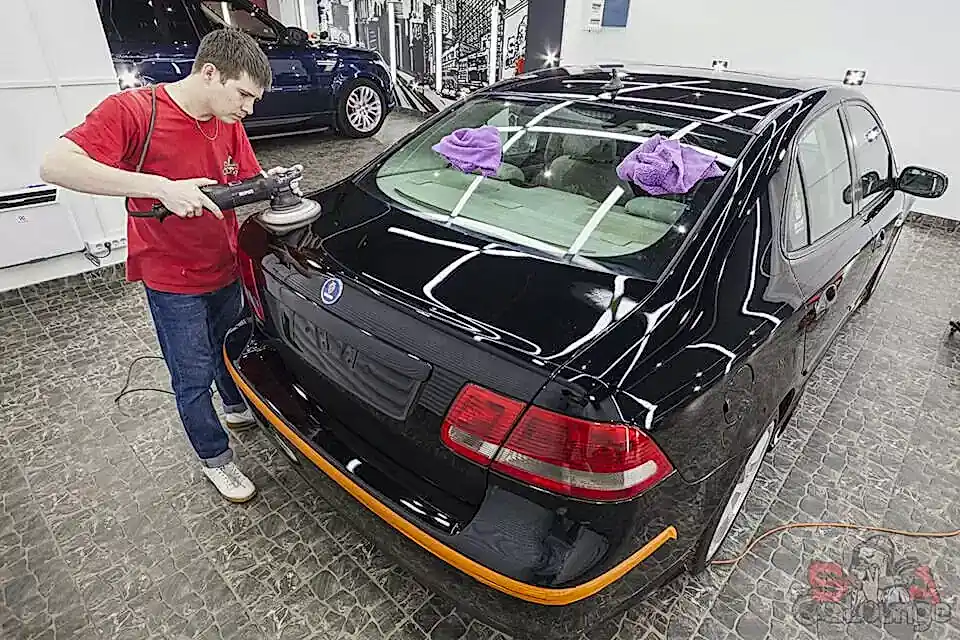 Восстановление кузова и салона Saab 9-3 - Костанай