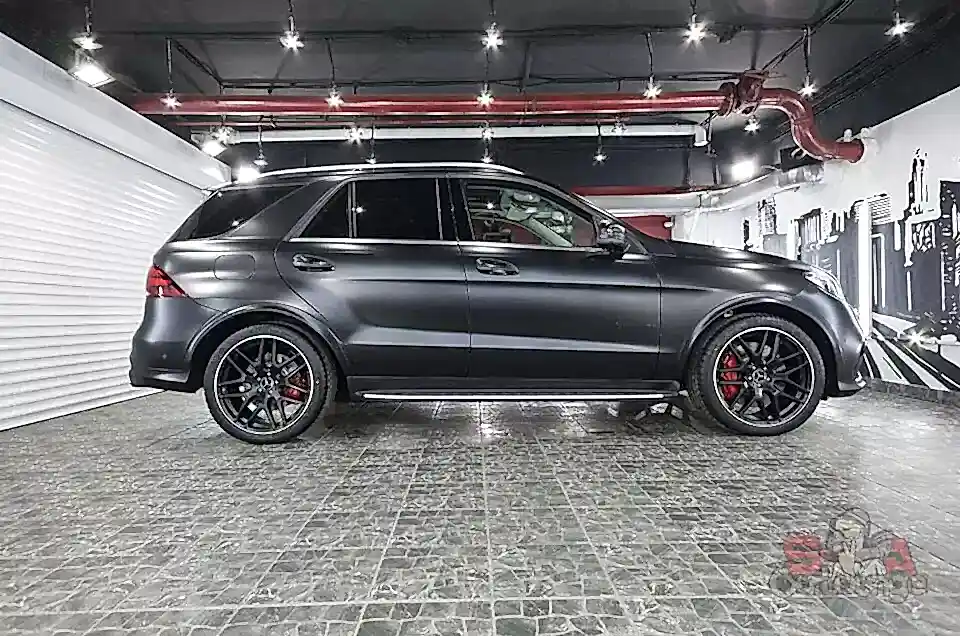 Mercedes-Benz GLE 63s AMG полная оклейка в SunTek PPF Matte