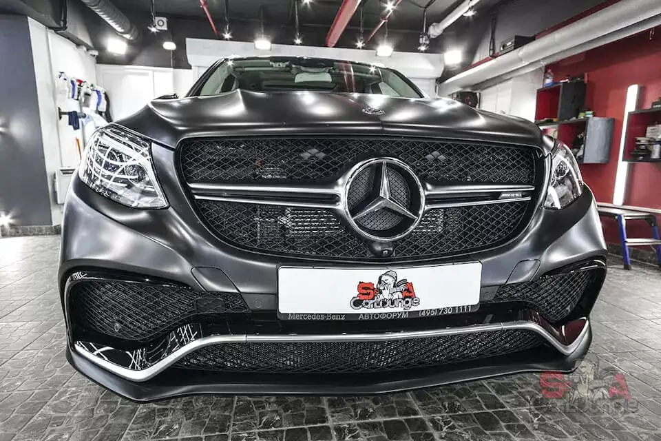 Mercedes-Benz GLE 63s AMG полная оклейка в SunTek PPF Matte