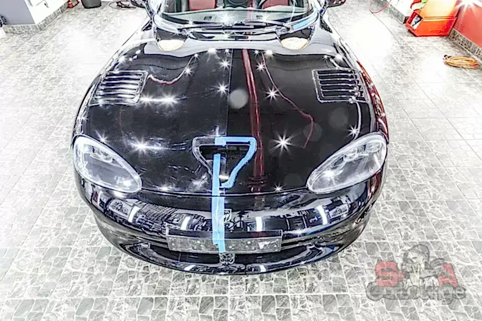 Детейлинг Dodge Viper. Полировка и защита керамикой