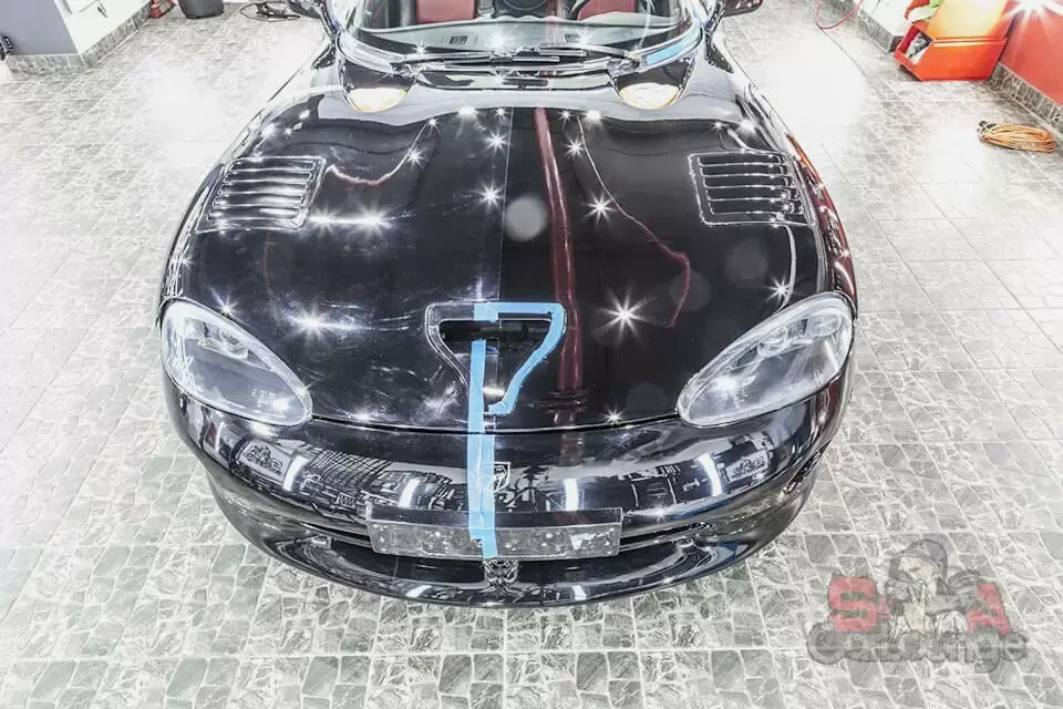 Детейлинг Dodge Viper. Полировка и защита керамикой