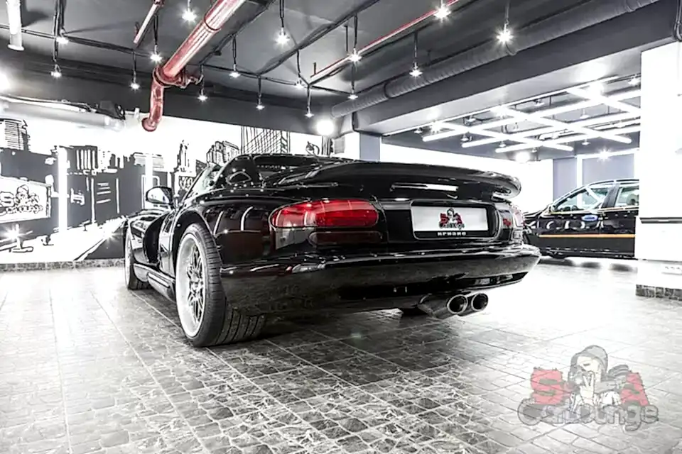 Детейлинг Dodge Viper. Полировка и защита керамикой