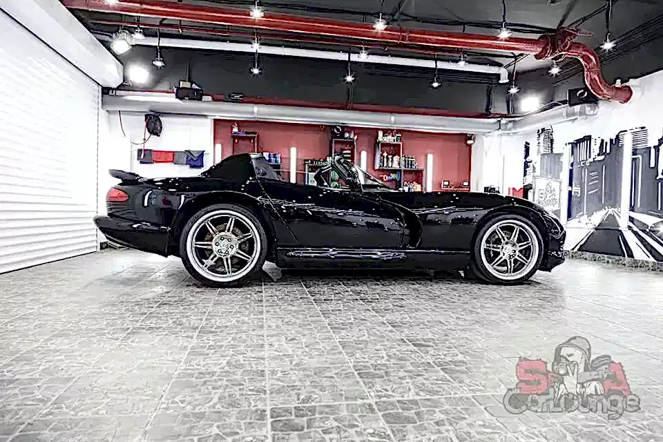 Детейлинг Dodge Viper. Полировка и защита керамикой